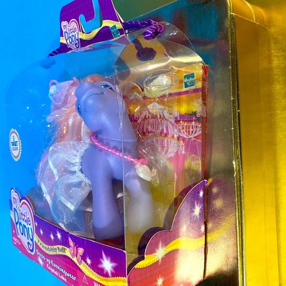 MY LITTLE PONY G3 VTG 2004 FRIENDSHIP BALL DRESS-UP EVENINGWEAR CRYSTAL LAKE - Picture 7 of 13